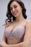 Zivame Padded Non Wired Medium Coverage T-Shirt Bra - Cameo Brown — thumbnail 5